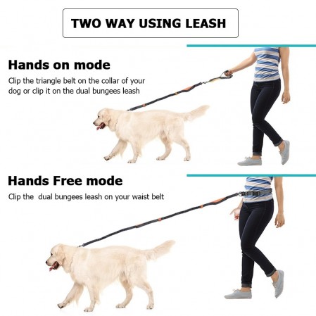 Multifunctional Adjustable Flexible waist bag for Pet Dog