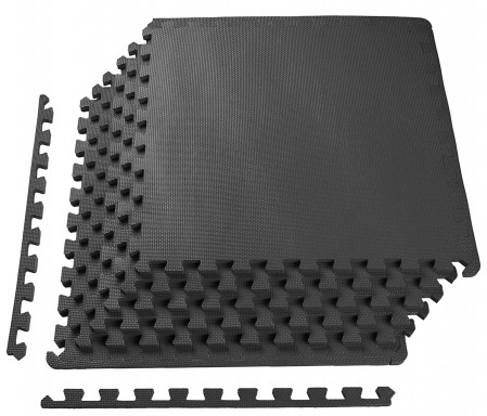 Exercise  EVA Foam Mat with  Interlocking Tiles