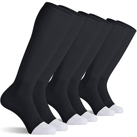 Custom Anti-Slip Sports Running Soccer Football Socks Knee High Socks For Youth and Men