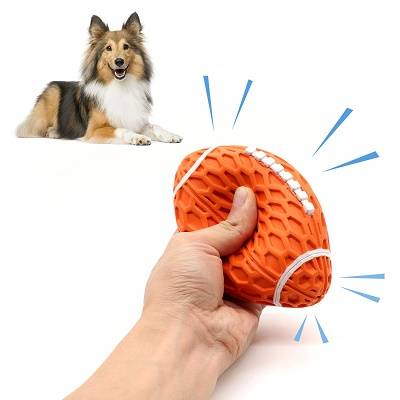 Dog Toys Ball Pet Squeaky Toys Rubber Ball Interactive training and Chew Toys