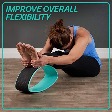 High Quality Half Back Massage Fitness Equipment Abs TPE Yoga Wheel For Balance Exercise