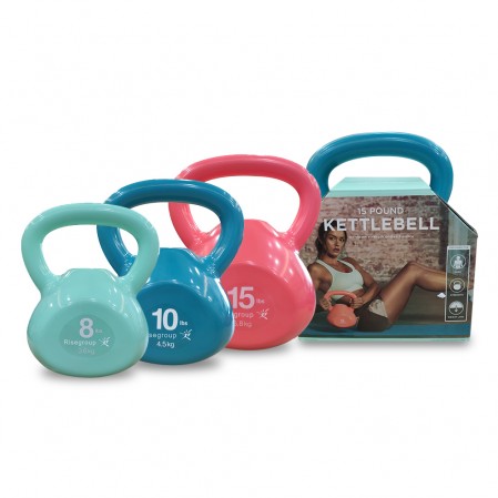 Scratch Free unique design multicolor PVC sand filles kettlebell adjustable weight