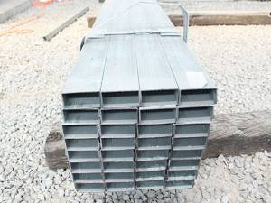 Factory price pregalvanized steel square pvc drain pipe for greenhouse 