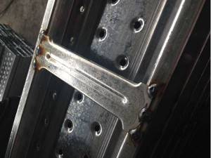 layer /ringlock system deck metal steel plank
