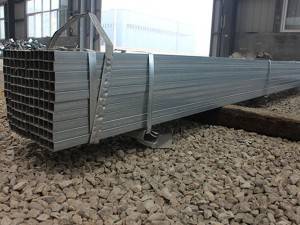 Thin wall galvanized steel pipe for building materials pregalvanized square steel pipe