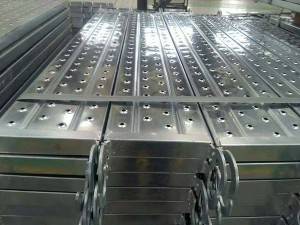 Wholesale galvanized metal decking board scaffolding steel plank