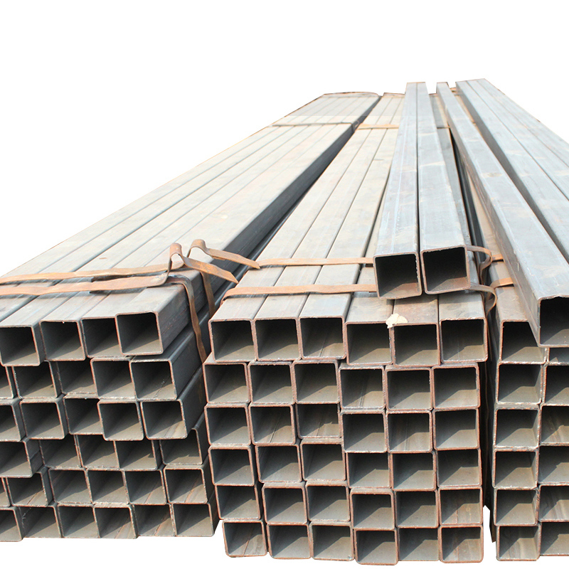 ASTM A500 steel square pipe with anticorrosive painting