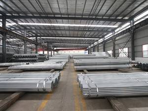 Factory direct welded pregalvanized steeltube pipe