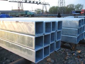 Hot dipped galvanized Hollow Section Steel Tubes GI pipes price of galvanized steel pipes