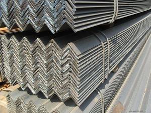 Producing hot dipped galvanized steel corner angles