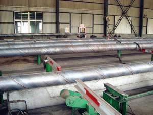 Round Ssaw Spiral Welded Steel Pipe