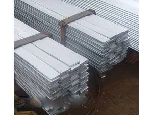 China steel factory price flat bar with round edge flatsteel