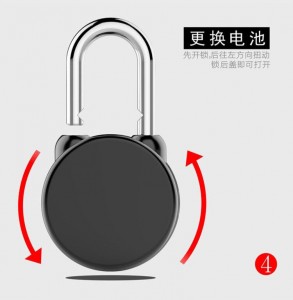 2019 Nyeste Anti-tyveri Keyless APP Lås opp kofferten sikkerhetslås Smart Bluetooth Pad Lock