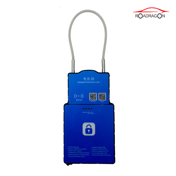 OEM manufacturer How Long Will A Repo Man Look For A Car -
 Express cargo monitoring Remote Control Padlock NFC RFID 3G Logistic lock – Dragon Bridge