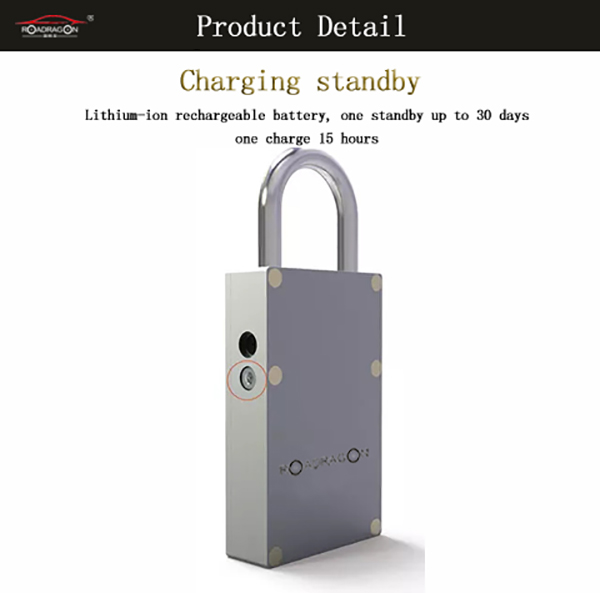 Factory directly supply Fleet Track Services -
 GSM padlock lock with gps external door lock with APP and system – Dragon Bridge