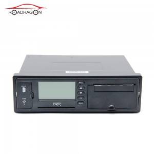 Digital Tachograph with GPS driving record print report with platform G-V803