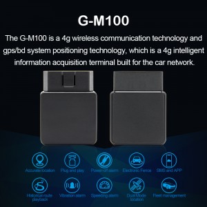 4G Vehicle status detection OBD Tracker device G-M100