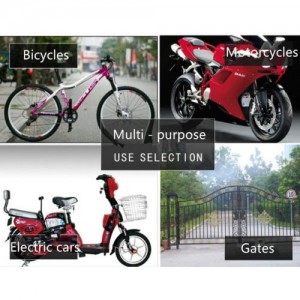 Bluetooth Keyless Wireless Smart Phone Lock Padlock for Electric Motorcycle Bike