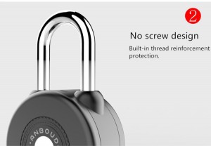 2019 ใหม่กันขโมย Keyless APP ปลดล็อครักษาความปลอดภัยล็อคกระเป๋าเดินทางสมาร์ทบลูทู ธ Pad ล็อค