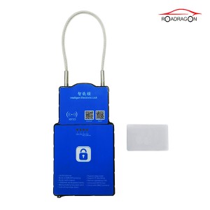 Gold supplier gps container lock with track recording electronic fence and remote control function electronic safe lock