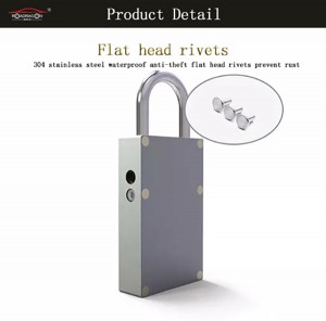 fast monitoring door handle lock security watch padlock