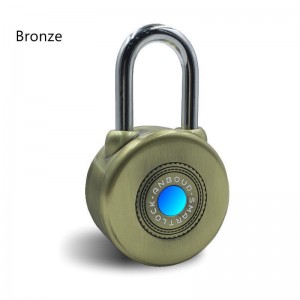 Smart Bluetooth Padlock for iOS Devices Androit Keyless Electronics Lock