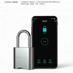 Cheap padlocks Smart Fingerprint Bluetooth Padlock