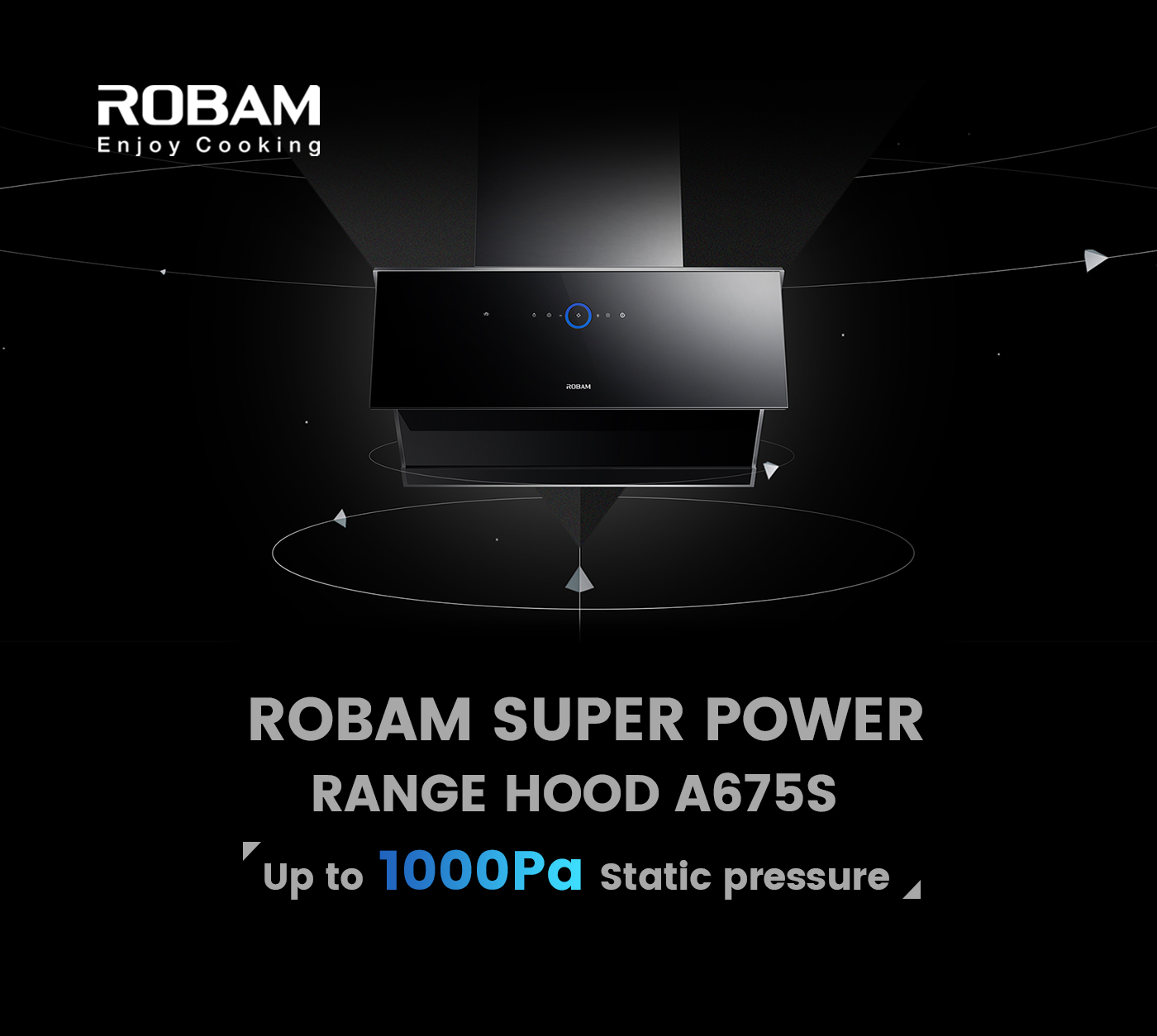Why named it the super powerful range hood？