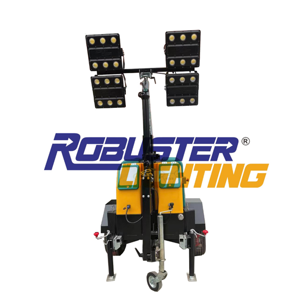 RPLT-3900  Zero noise hybrid portable light tower with fluid containment system Featured Image