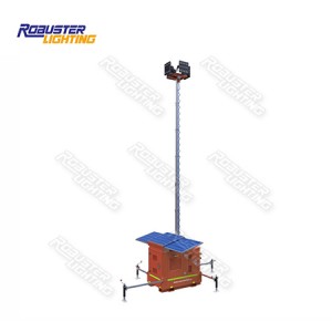 RPLT-2900 AU Standard Hybrid Solar Energy Customizable Bunded Metro Spec Hydraulic Tower Lamps for Mine Site & Construction & Outdoor Event