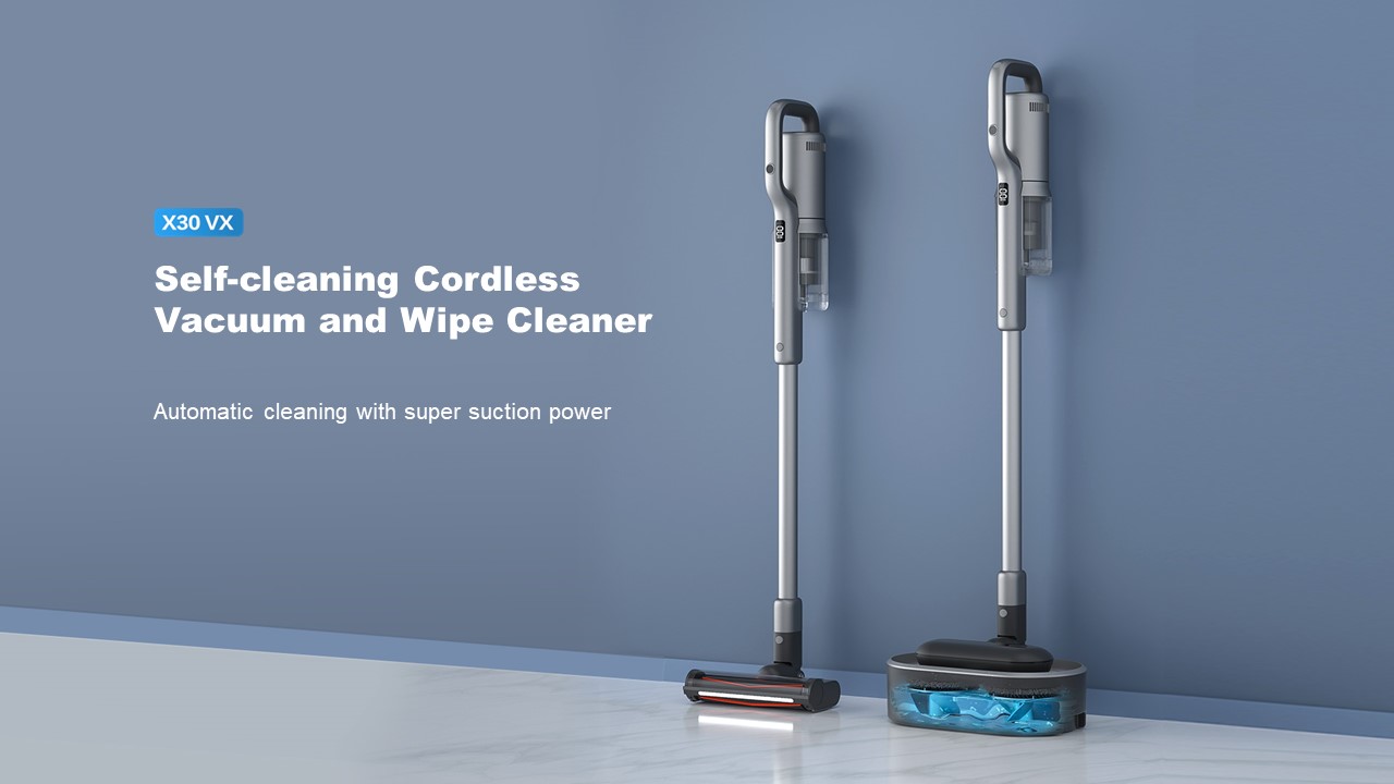 X30 VX Self-cleaning Cordless Vacuum and Wipe Cleaner  (1)