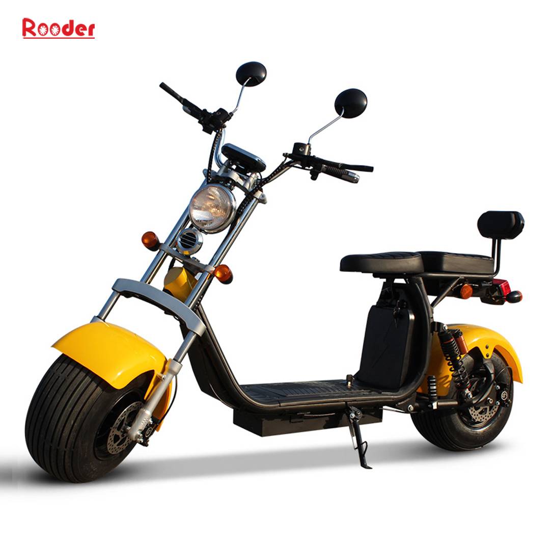 Rooder Citycoco EEC electric scooter with seat removable battery Featured Image