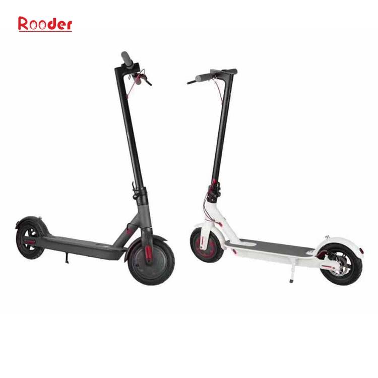 foldable electric mobility scooter r803x with two 8.5 inch wheels lithium battery front rear led light Featured Image