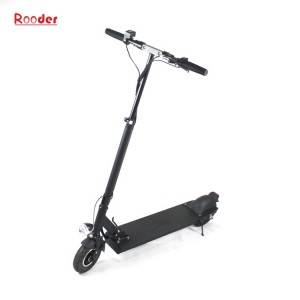 scooter electrique with lithium battery aluminum alloy frame powerful motor and 8 inch electric wheel from Rooder scooter electrique supplier manufacturer