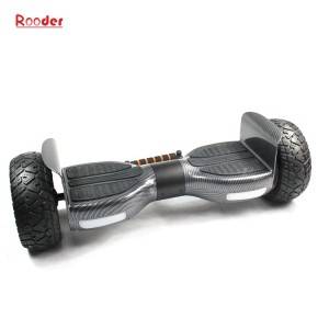 2 wheel hoverboard r808 with off rod all terrain smart wheels lithium battery auto balance pull rod dual bluetooth speaker