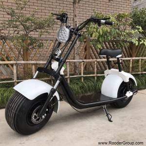 2 wheel adult electric scooter r804b with ce fcc rohs certification front shock absorber fat tire 1000w motor 48v 60v 72v lithium battery from harley city coco manufacturer