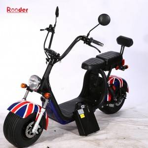 COC citycoco EEC electric scooter with seat removable battery