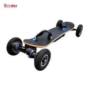 Smart balance elektrisk skateboard r800e med fire off road hjul dual børsteløs bælte motorer til voksen
