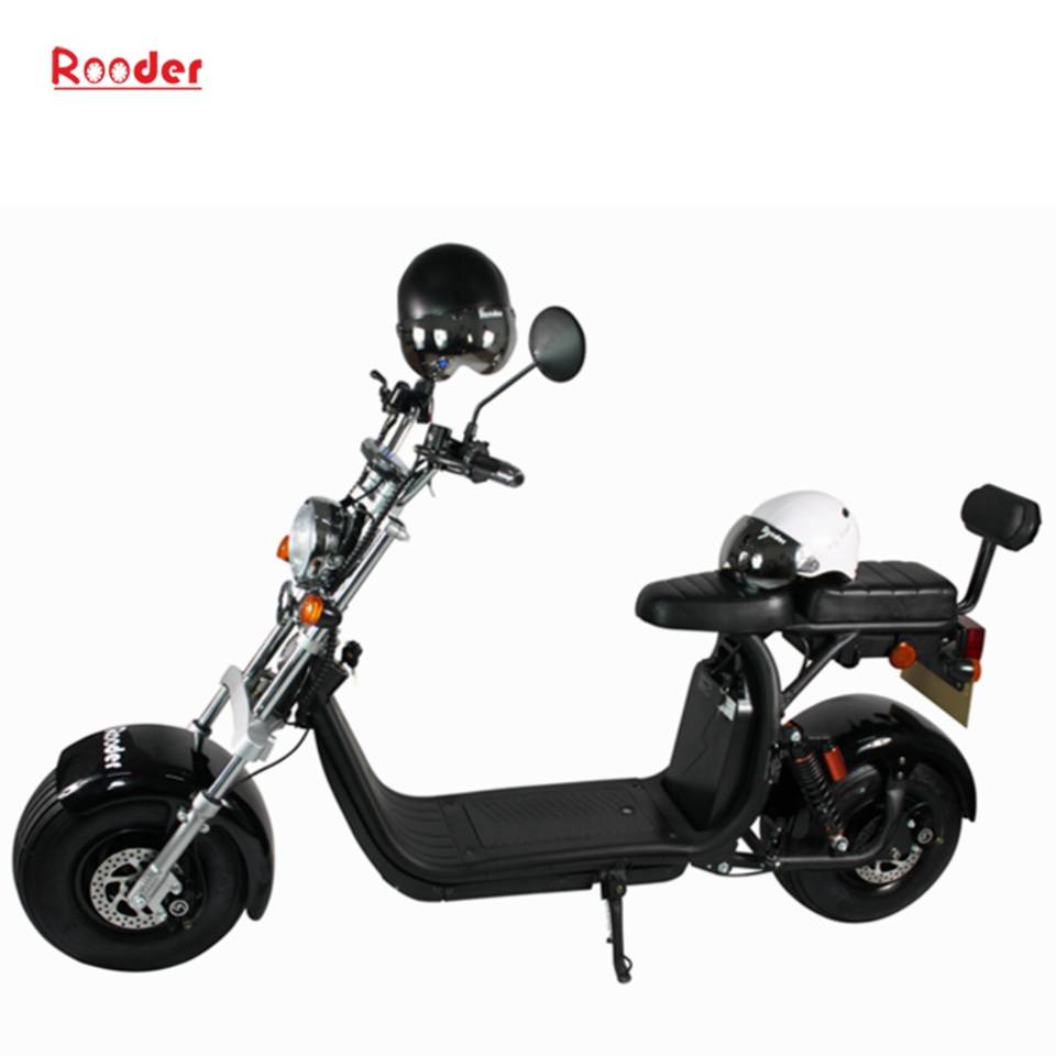 EEC & COC  harley citycoco electric scooter with two removable battery Featured Image