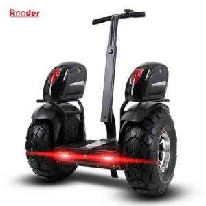 Buy a segway with 19 inch offroad tires 72v lithium battery carry boxes powerful 4000w motors from Rooder segway manufacturer supplier factory exporter company