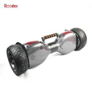 2 wheel hoverboard r808 with off rod all terrain smart wheels lithium battery auto balance pull rod dual bluetooth speaker