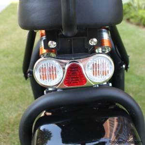 harley electric scooter 1000w r804c with two big motorcycle wheel fat tire 60v removable lithium battery 100 colors from Rooder e-scooter exporter company