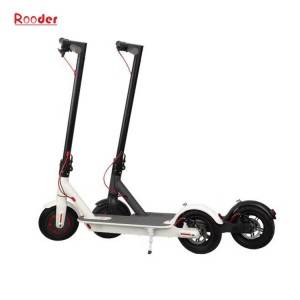 two wheel scooter with 8.5 inch tires 25kmh max speed lithium battery nice design black white color