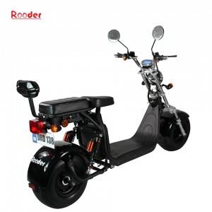 EEC & COC  harley citycoco electric scooter with two removable battery
