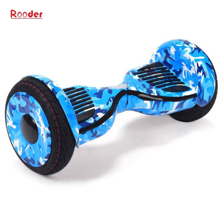 electric scooter hoverboard r807h with 10 inch off road xiaomi wheel front rear led light for sale from Rooder technolgoy electric scooter hoverboard factory Featured Image