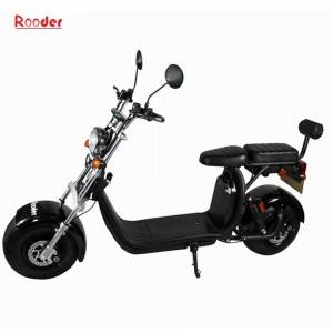EEC & COC  harley citycoco electric scooter with two removable battery