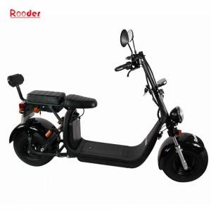 Rooder COC approval big wheel electric scooter with removable battery