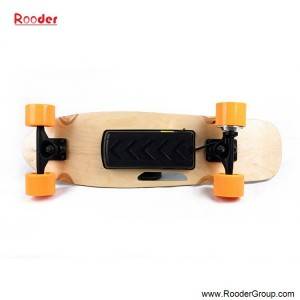 cheap electric skateboard r800d with remote control 24v lithium battery 150w motor for kids