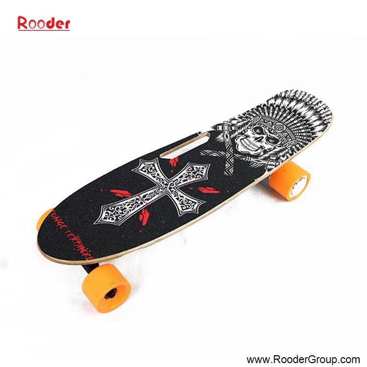 cheap electric skateboard r800d with remote control 24v lithium battery 150w motor for kids Featured Image