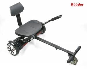 self-balancing electric hoverkart with 6.5 inch wheel led lights and bluetooth